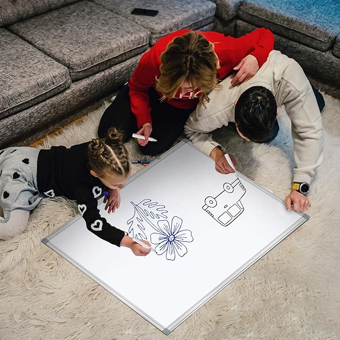 H-Qprobd Dry Erase Board for Wall Aluminum Presentation Magnetic Whiteboard - Image 2