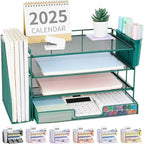 OPNICE Desk Organizer, 4-Tier Desktop File Organizer by OPNICE