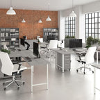 Bush Business Furniture Hustle 72W x 30D Computer Desk and Storage Cabinet - Image 4
