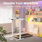 HUANUO 32" Small Electric Standing Desk Adjustable Height, 4 Memory Height - Image 9