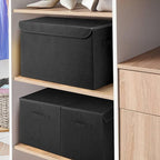 Bagnizer Large 17" 42 Quarts Collapsible Stackable Storage Bins - Image 7