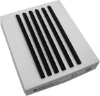 C-Line Slide 'N Grip Binding Bars, 40-Sheet Capacity, 11 x 0.25, Black, 100/Box