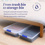 HOMZ 2-Pack Under Bed Storage, 60 Quart, and Towels - Image 7