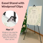 VAIIGO 2Pack Black Easel Stand for Sign & Poster - Image 3