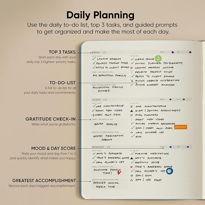 Dated, 2026 Planner, 8.5" x 11" - Image 3