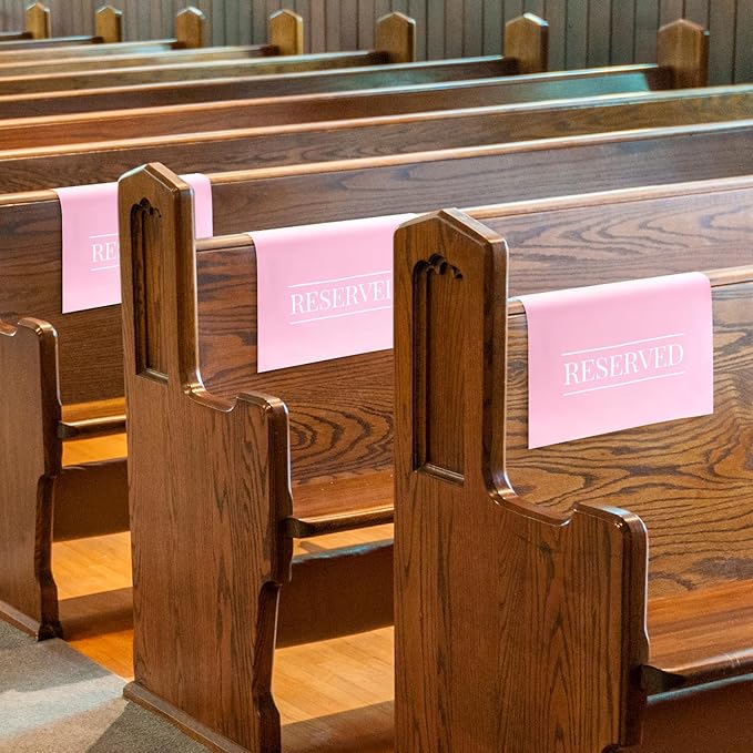 Buryeah 12 Pcs Reserved Seating Signs - Image 7