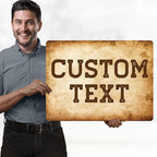 Custom Sign, Custom Street Sign, 11 Font Colors, 13 Font Styles, 4 Hole Options - Image 2