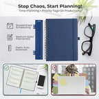 IN-LUXPRO Planner 2026 Daily Weekly and Monthly, 12 Months Spiral Bound - Image 8