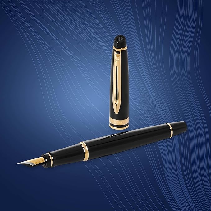 Waterman Expert Fountain Pen Gloss Black - Image 5