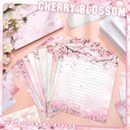 TaoBary 160 Pcs Stationery Paper Set 50 Double Sided Stationery Papers - Image 4