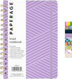 PAPERAGE Lined Spiral Journal Notebook, 160 Pages, Hardcover Journal by PAPERAGE