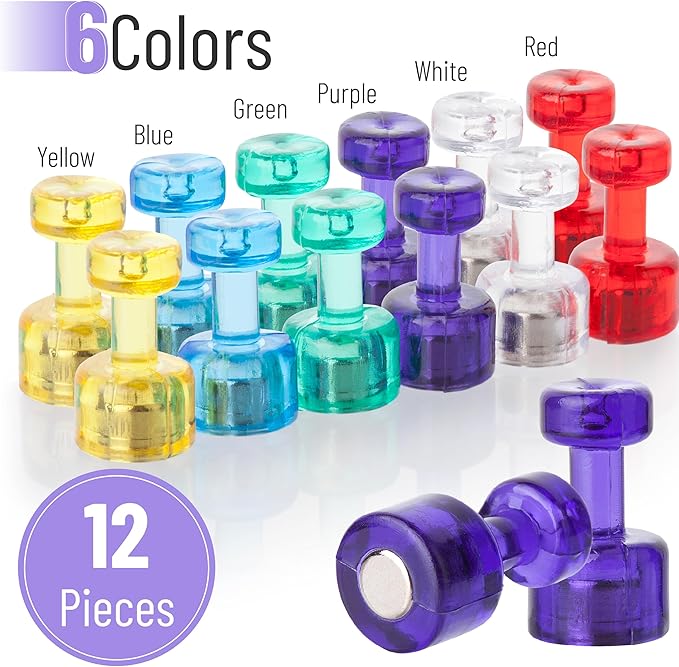 Mr. Pen- Magnetic Push Pin, 12 Pack, Magnets - Image 3