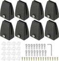PATIKIL 1.7x1.3x2.4" Desk Divider Support Clamp by PATIKIL