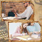 TaoBary 160 Pcs Stationery Paper Set 50 Double Sided Stationery Papers - Image 6