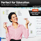 Attractivia Dry Erase Magnetic Labels 2.8 x 1.2 in, Color Borders, Dry Erase - Image 6