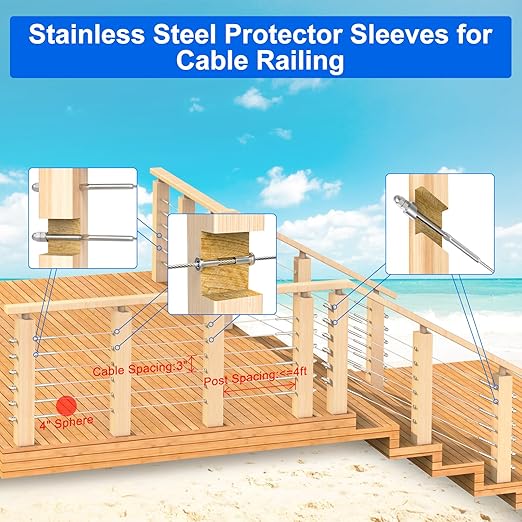 BLIKA 80 Pack Stainless Steel Protector Sleeves - Image 7