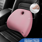 Skechers Lumbar Support Pillow for Office Chair, Memory Foam Lumbar Pillow - Image 2