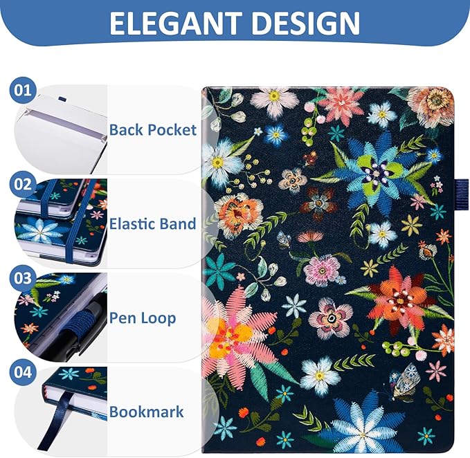 Comkiso Address Book with Individual Alphabetical Tabs Laminated, Large Print - Image 5
