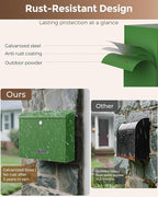 LAND·VOI Locking Wall-Mount Mailbox - Image 4