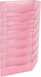 EASEPRES 8 Pocket Mesh Hanging Wall File Organizer, Wall Mounted Mail Paper - Image 8