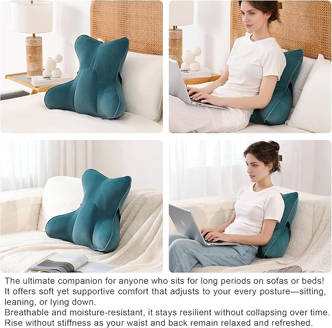 Ailuteie Lumbar Support Pillow – Multi-Functional Ergonomic Back Cushion - Image 5