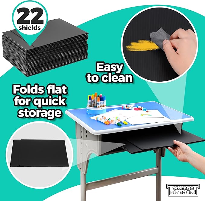 22-Pack Desk Dividers for Students - Image 6