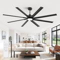 zmishibo 84 inch large aluminum ceiling fan with, main product view
