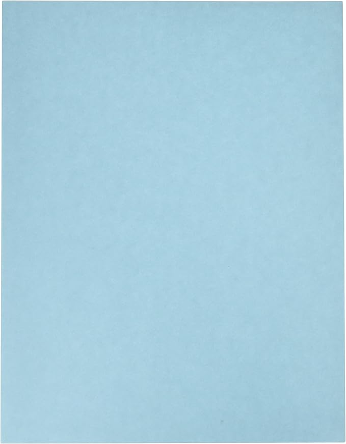 LUXPaper 8.5" x 11" Paper | Letter Size | Pastel Blue | 60lb. Text | 250 Qty - Image 2