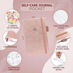 Clever Fox Self-Care Journal Pocket – Daily Reflection Notebook – Mental Health - Image 5