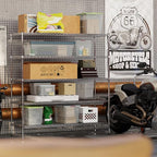 Regal Altair 21" Deep x 60" Wide x 64" Height Wire Shelving Kit | 5-Tier | NSF - Image 5