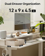 FEZIBO 55 x 24 Inch Height Adjustable Electric Standing Desk - Image 7