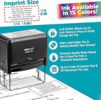 Custom Self Inking Rubber Stamp - Image 3