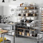 Regal Altair 21" Deep x 54" Wide x 86" Height Wire Shelving Kit | 10-Tier | NSF - Image 7