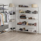 Regal Altair 21" Deep x 60" Wide x 74" Height Wire Shelving Kit | 5-Tier | NSF - Image 7
