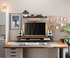 Fenge Dual Monitor Stand, Monitor Stands Riser - Image 2