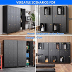 SUPEER 9 Doors Metal Lockers for Employees - Image 7