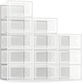 SEE SPRING X-Large Shoe Storage Box Fit Size 11, Space Saving Foldable Shoe