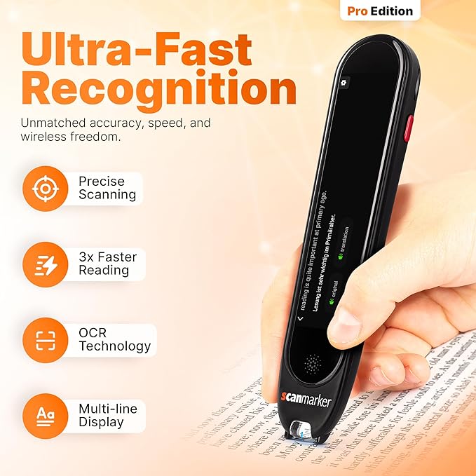 Scanmarker Pro | Translation Pen & Reading Pen - Image 8