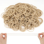 MOWPOG 700 Pcs Rubber Bands, Size #16 Reusable Elastic Rubber Band by MOWPOG