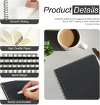miikoul 60 Packs A5 Spiral Notebooks, 60 Sheets/120 Pages, Hardcover Lined - Image 3