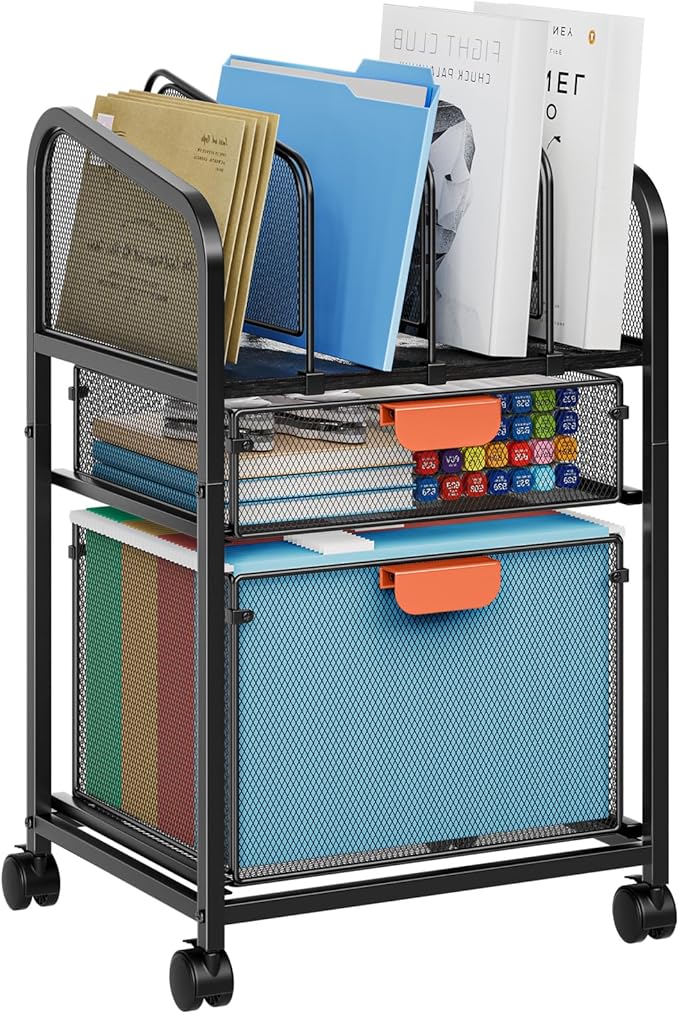 Marbrasse Rolling File Cart by Marbrasse
