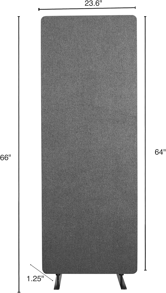 Stand Up Desk Store ReFocus Freestanding Noise Reducing Acoustic Room Wall - Image 4
