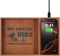 Valet Tray, Built-in Wireless Charger, Nightstand Organizer, Dresser Organizer