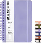 ABERLLS Purple Lined Spiral Journal Notebook - Image 8