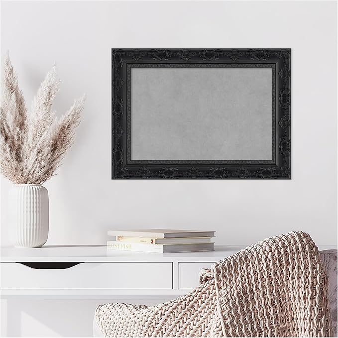 Amanti Art Black Framed Magnetic Board 16x22 Small Vision Board - Image 7