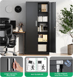metal garage storage cabinet, durable metal storage solution, package contents