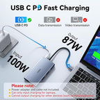 USB C Docking Station Dual Monitor Adapter - Image 7