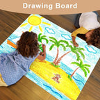 HAUTOCO 36'' x 48'' Trifold Poster Board 2 Pack Large Tri Fold Project Boards - Image 5