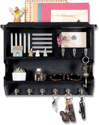 Mutsault Key Holder for Wall, Mail and Key Holder for Home Decor, Key and Mail - Image 2