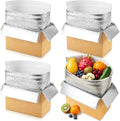 convivium 4 pack insulated shipping boxes with aluminum, main product view
